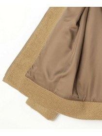 【feerique】feerique モヘアシャギーフードブルゾン 詳細画像 チャコールグレー 29