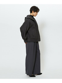 【feerique】feerique モヘアシャギーフードブルゾン 詳細画像 チャコールグレー 9