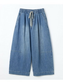 【feerique】feerique　デニムコクーンシルエットワイドパンツ 詳細画像 ネイビー 22