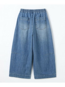 【feerique】feerique　デニムコクーンシルエットワイドパンツ 詳細画像 ネイビー 23