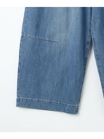 【feerique】feerique　デニムコクーンシルエットワイドパンツ 詳細画像 ネイビー 27