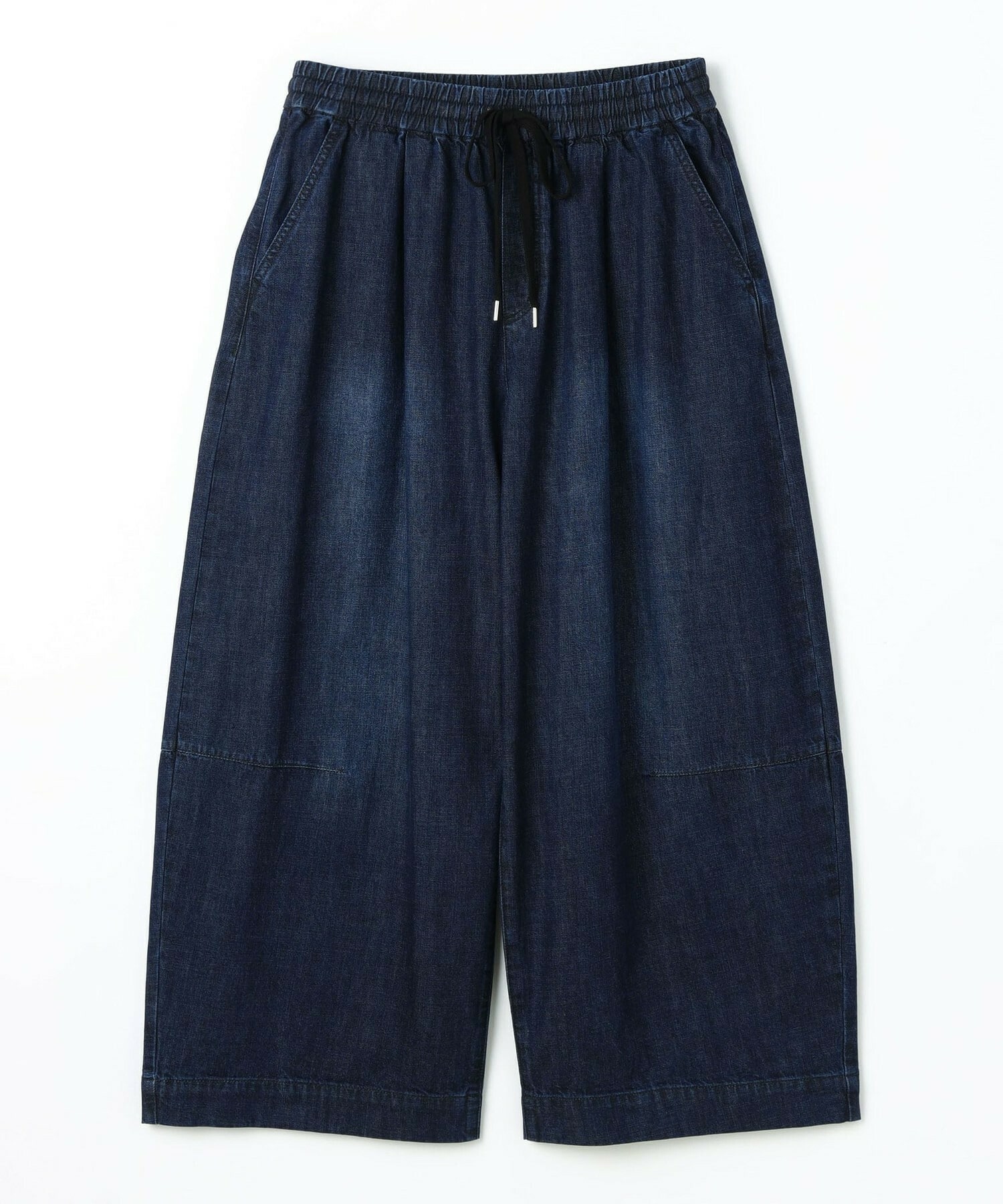 【feerique】feerique　デニムコクーンシルエットワイドパンツ 詳細画像 ネイビー 2