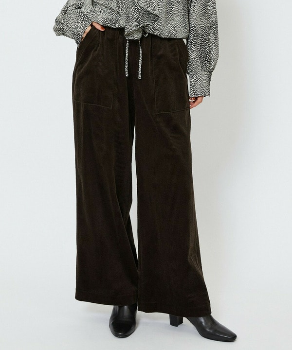 【feerique】feerique 6wコーデュロイイージーパンツ