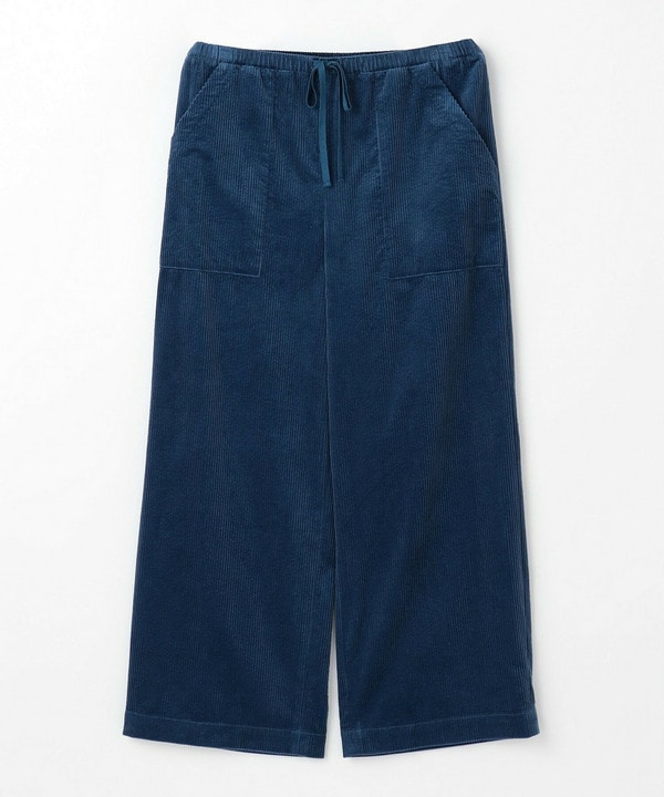 feerique 6wコーデュロイイージーパンツ 詳細画像 ブルー 2