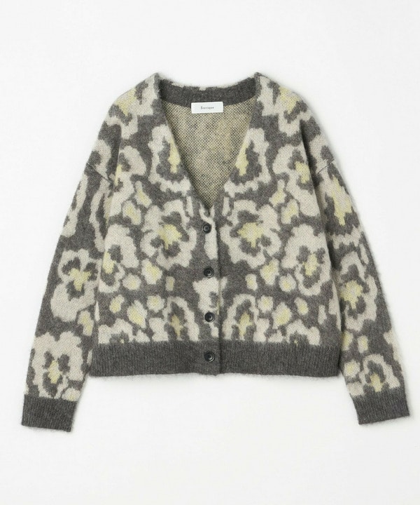 feerique シャギーJQカーディガン 詳細画像 ブラック 2