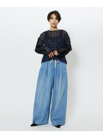 【feerique】feerique 2WAYフリンジカーディガン 詳細画像 ブラウン 11