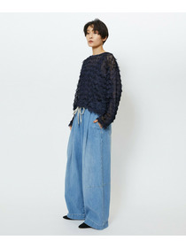 【feerique】feerique 2WAYフリンジカーディガン 詳細画像 ブラウン 13