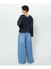 【feerique】feerique 2WAYフリンジカーディガン 詳細画像 ブラウン 14