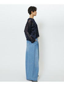 【feerique】feerique 2WAYフリンジカーディガン 詳細画像 ブラウン 16