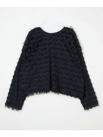 【feerique】feerique 2WAYフリンジカーディガン 詳細画像 ブラウン 23