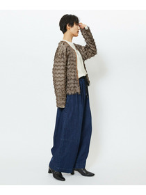【feerique】feerique 2WAYフリンジカーディガン 詳細画像 ブラウン 8