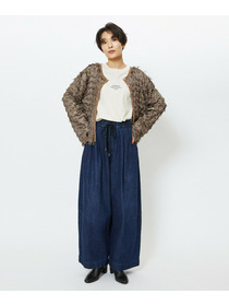 【feerique】feerique 2WAYフリンジカーディガン 詳細画像 ブラウン 9