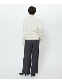 【feerique】feerique シアー天竺配色ハイネックプルオーバー 詳細画像 ブラック系その他 18