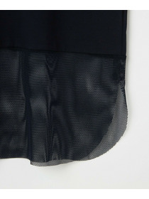 【feerique】feerique コンパクト天竺ドッキングプルオーバー 詳細画像 ブラック 3