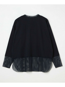 【feerique】feerique コンパクト天竺ドッキングプルオーバー 詳細画像 ブラック 5