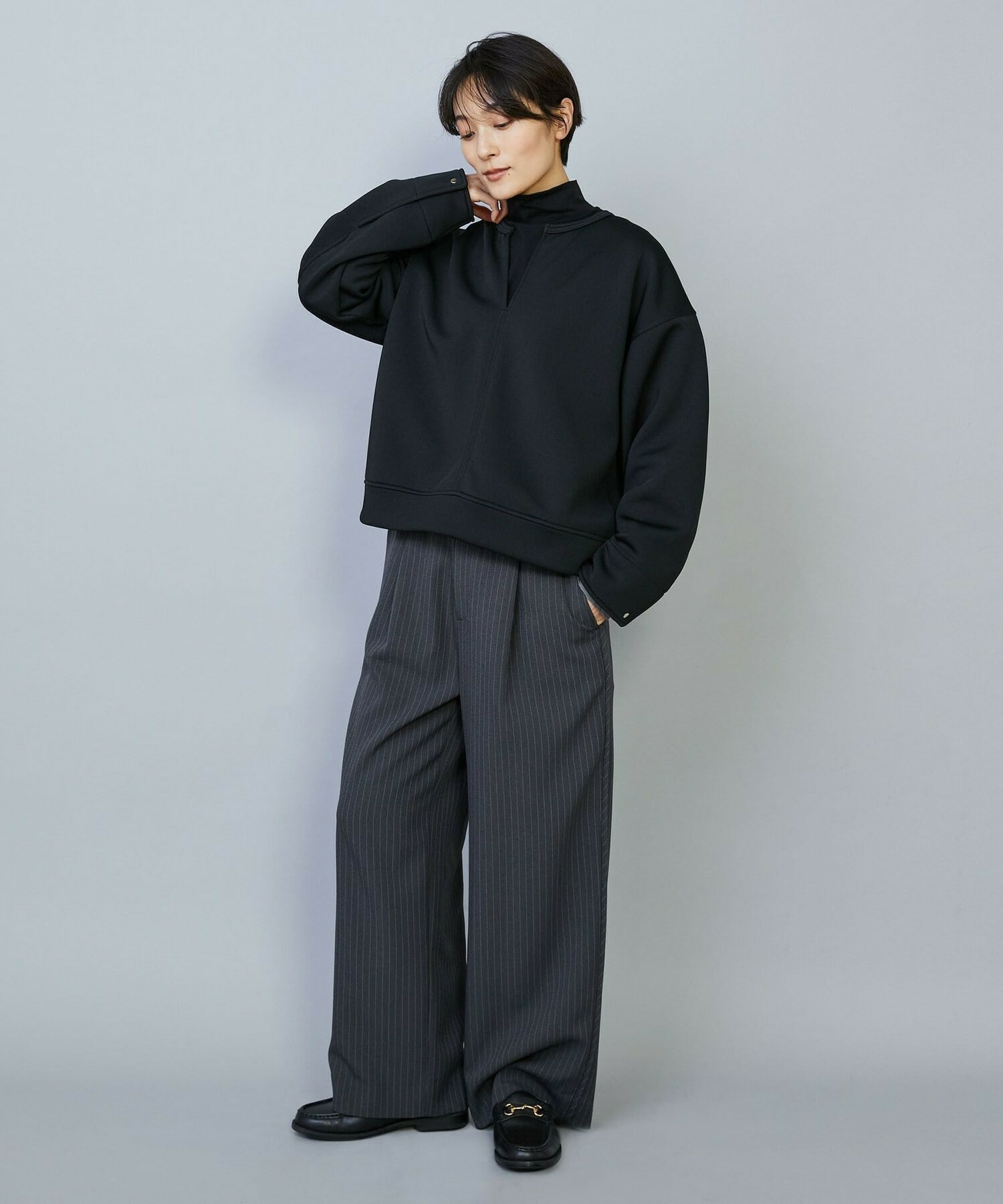 【feerique】feerique スキューバダンボールプルオーバー 詳細画像 モカ 3