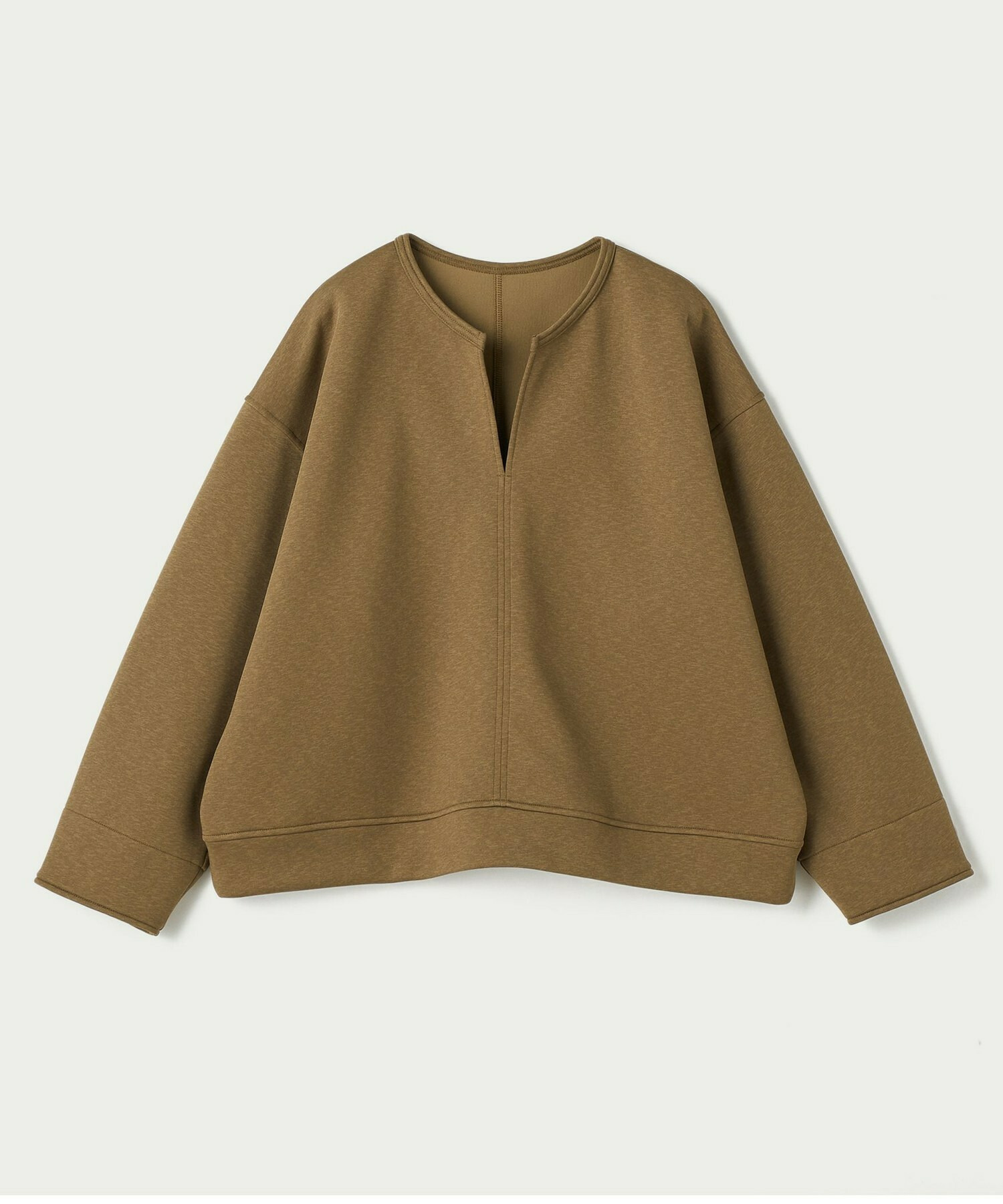 【feerique】feerique スキューバダンボールプルオーバー 詳細画像 モカ 1