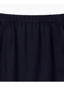 【feerique】feerique ウールライクニットツイルパイピングスカート 詳細画像 チャコールグレー 25