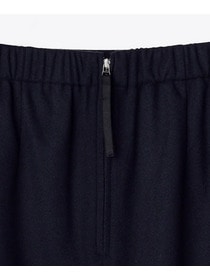 【feerique】feerique ウールライクニットツイルパイピングスカート 詳細画像 チャコールグレー 27