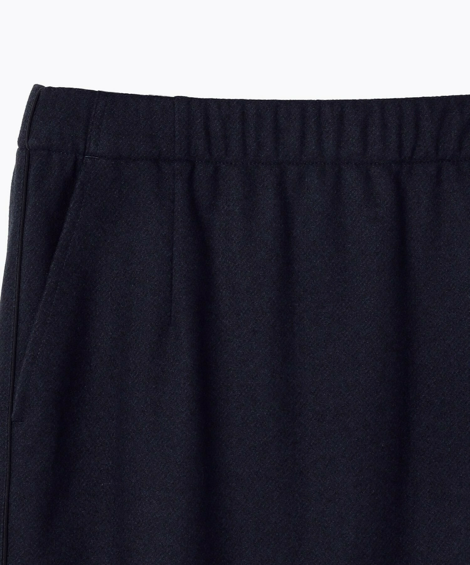 【feerique】feerique ウールライクニットツイルパイピングスカート 詳細画像 チャコールグレー 26