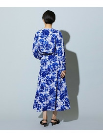 【wb】wb アブストラクトライクプリントブラウス 詳細画像 ベージュ 14