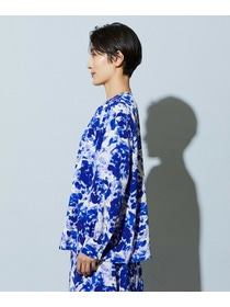 【wb】wb アブストラクトライクプリントブラウス 詳細画像 ベージュ 18