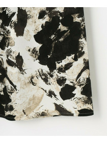 【wb】wb アブストラクトライクプリントブラウス 詳細画像 ベージュ 25