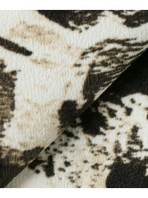 【wb】wb アブストラクトライクプリントブラウス 詳細画像 ベージュ 26