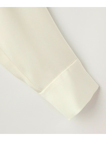 【wb】wb バックサテンジョーゼットVネックブラウス 詳細画像 オフホワイト 27