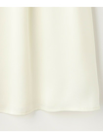 【wb】wb バックサテンジョーゼットVネックブラウス 詳細画像 オフホワイト 28