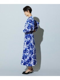 【wb】wb アブストラクトライクプリントフレアースカート 詳細画像 ベージュ 10