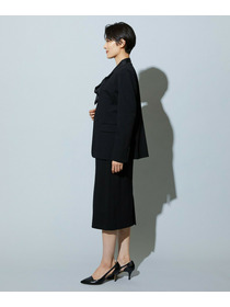 【wb】wb ハイゲージポンチノーカラージャケット 詳細画像 チャコールグレー 14