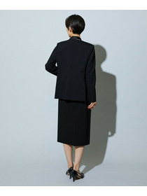 【wb】wb ハイゲージポンチノーカラージャケット 詳細画像 チャコールグレー 15