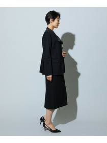 【wb】wb ハイゲージポンチノーカラージャケット 詳細画像 チャコールグレー 17