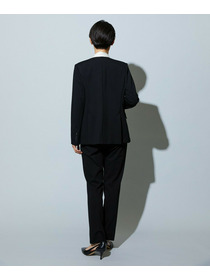 【wb】wb ハイゲージポンチタイトストレートパンツ 詳細画像 チャコールグレー 14