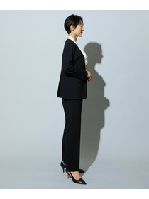 【wb】wb ハイゲージポンチタイトストレートパンツ 詳細画像 チャコールグレー 15