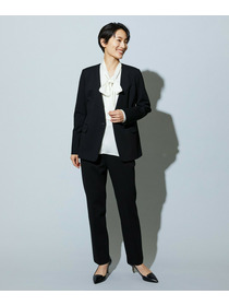 【wb】wb ハイゲージポンチタイトストレートパンツ 詳細画像 チャコールグレー 17