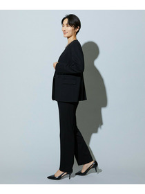 【wb】wb ハイゲージポンチタイトストレートパンツ 詳細画像 チャコールグレー 5