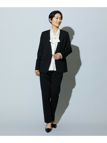 【wb】wb ハイゲージポンチタイトストレートパンツ 詳細画像 チャコールグレー 7