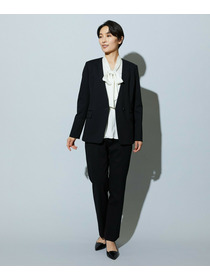 【wb】wb ハイゲージポンチタイトストレートパンツ 詳細画像 チャコールグレー 9