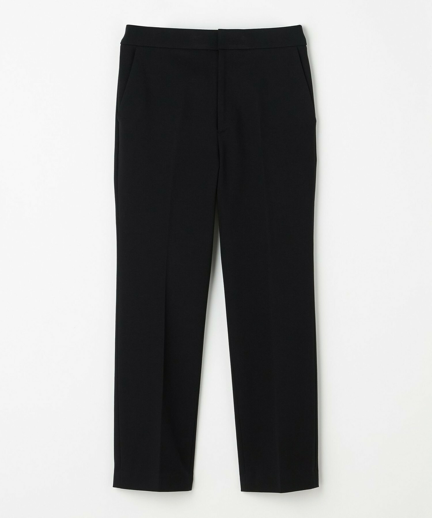 【wb】wb ハイゲージポンチタイトストレートパンツ 詳細画像 ブラック 2