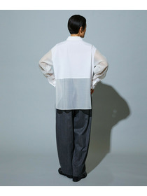 【MOGA】スタイリスト戸野塚かおるコラボ ファンクショナルブロードシャツ 詳細画像 ブラック 17