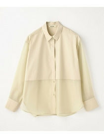 【MOGA】スタイリスト戸野塚かおるコラボ ファンクショナルブロードシャツ 詳細画像 ブラック 22