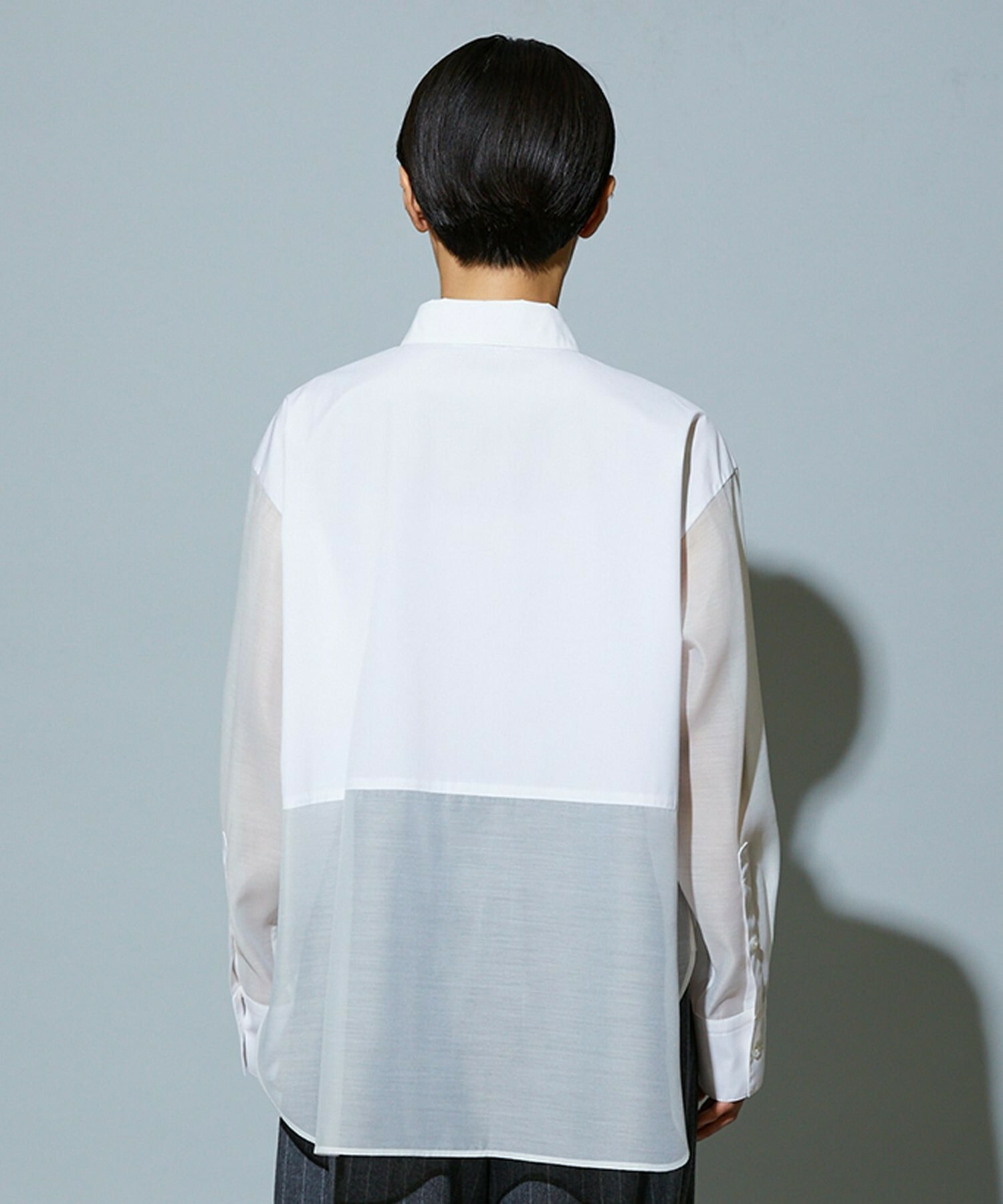 【MOGA】スタイリスト戸野塚かおるコラボ ファンクショナルブロードシャツ 詳細画像 ブラック 21