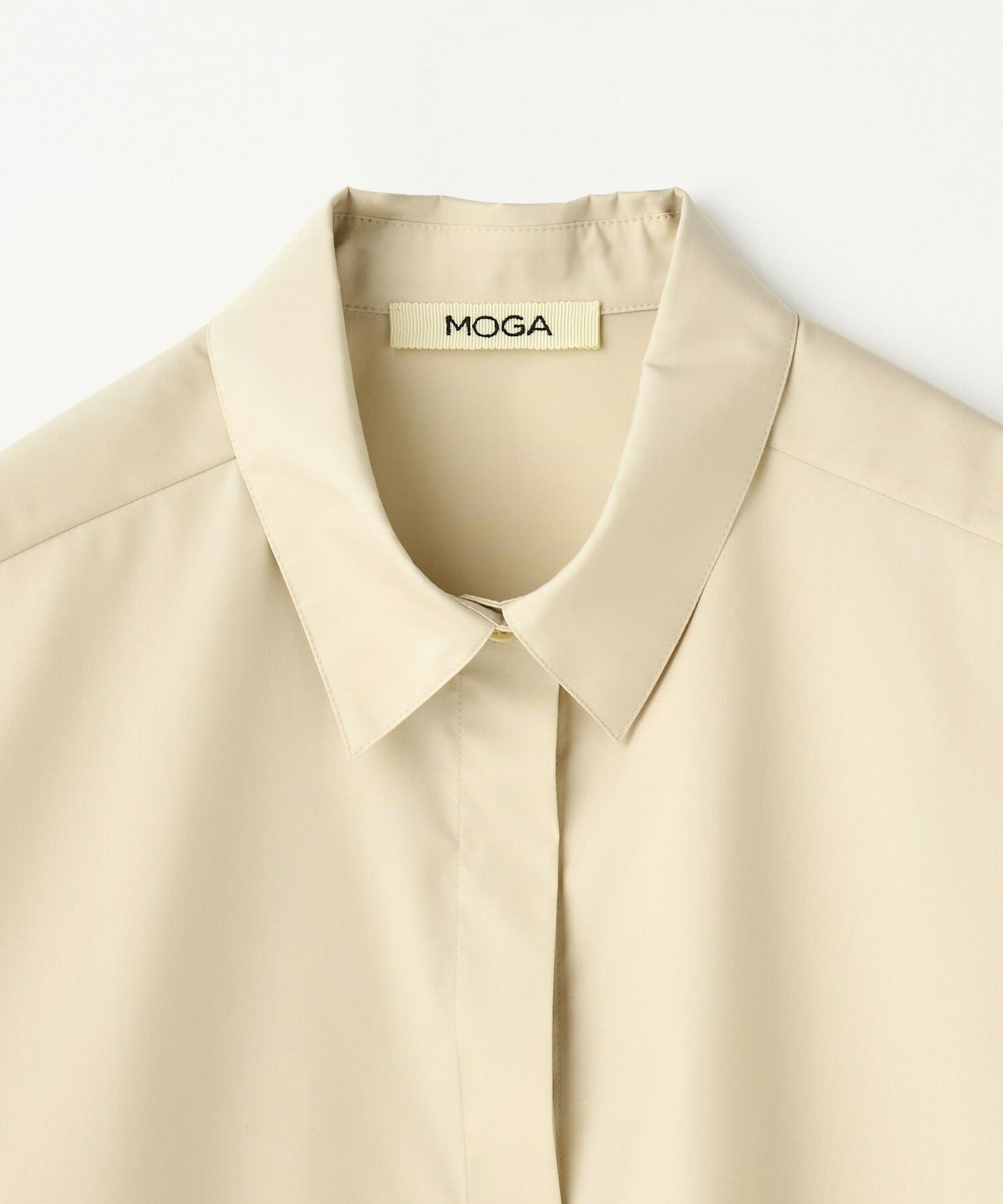 【MOGA】スタイリスト戸野塚かおるコラボ ファンクショナルブロードシャツ 詳細画像 ブラック 24