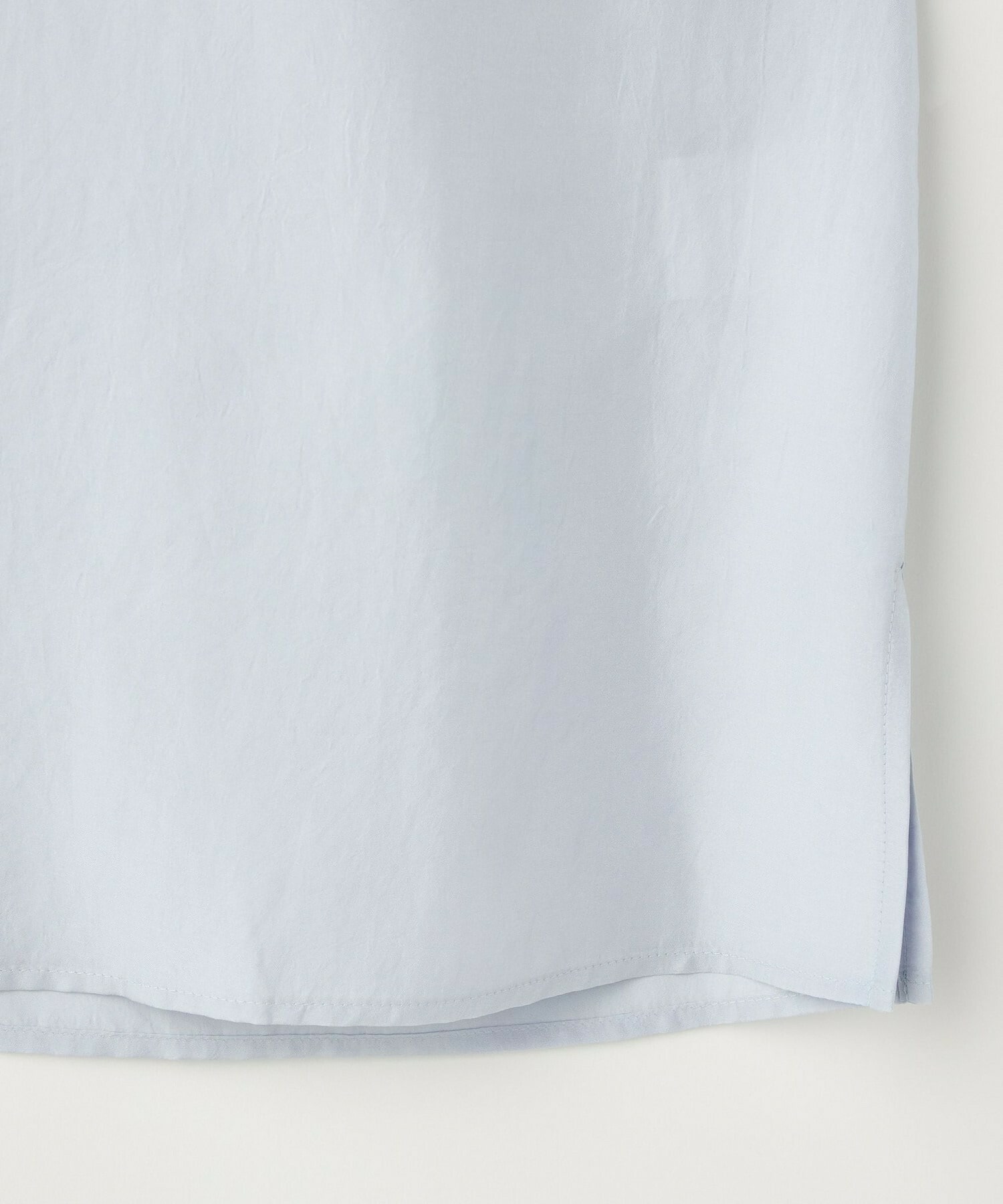 【MOGA】スタイリスト戸野塚かおるコラボ シルキー羽二重ギャザーシャーリングブラウス 詳細画像 ブラック 26