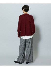 【MOGA】WORLD Vネックカーディガン 詳細画像 チャコールグレー 11