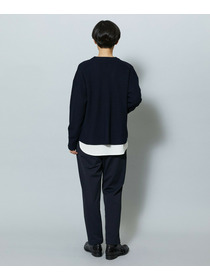 【MOGA】WORLD Vネックカーディガン 詳細画像 チャコールグレー 18