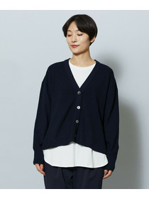 【MOGA】WORLD Vネックカーディガン 詳細画像 チャコールグレー 20