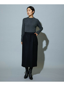 【MOGA】BEAUTIFULリブライクニット 詳細画像 ブラック 1